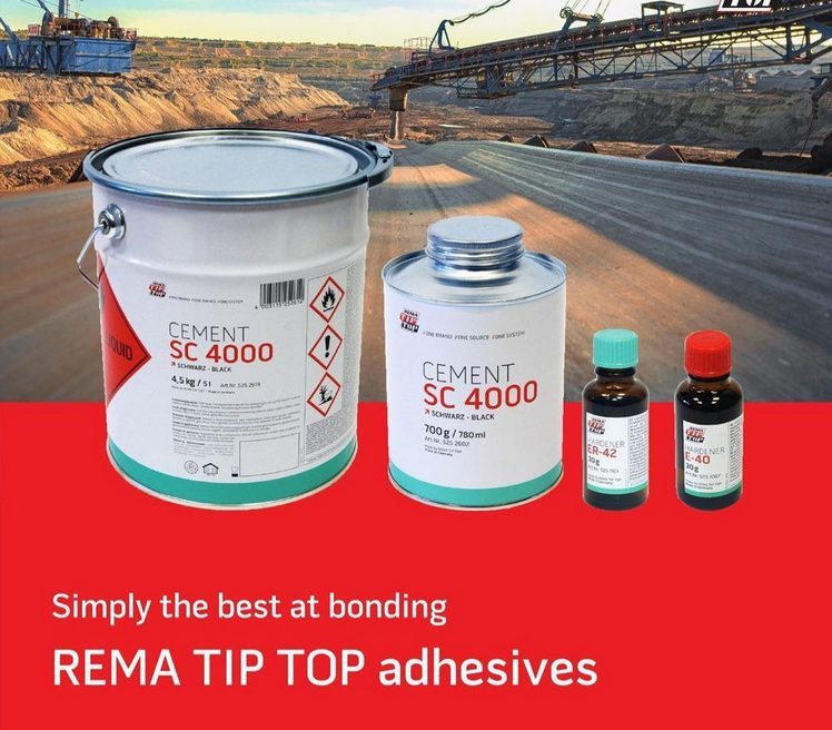Pegamento Rema Tip Top para Fajas — Transmisión y transporte REYCORSA